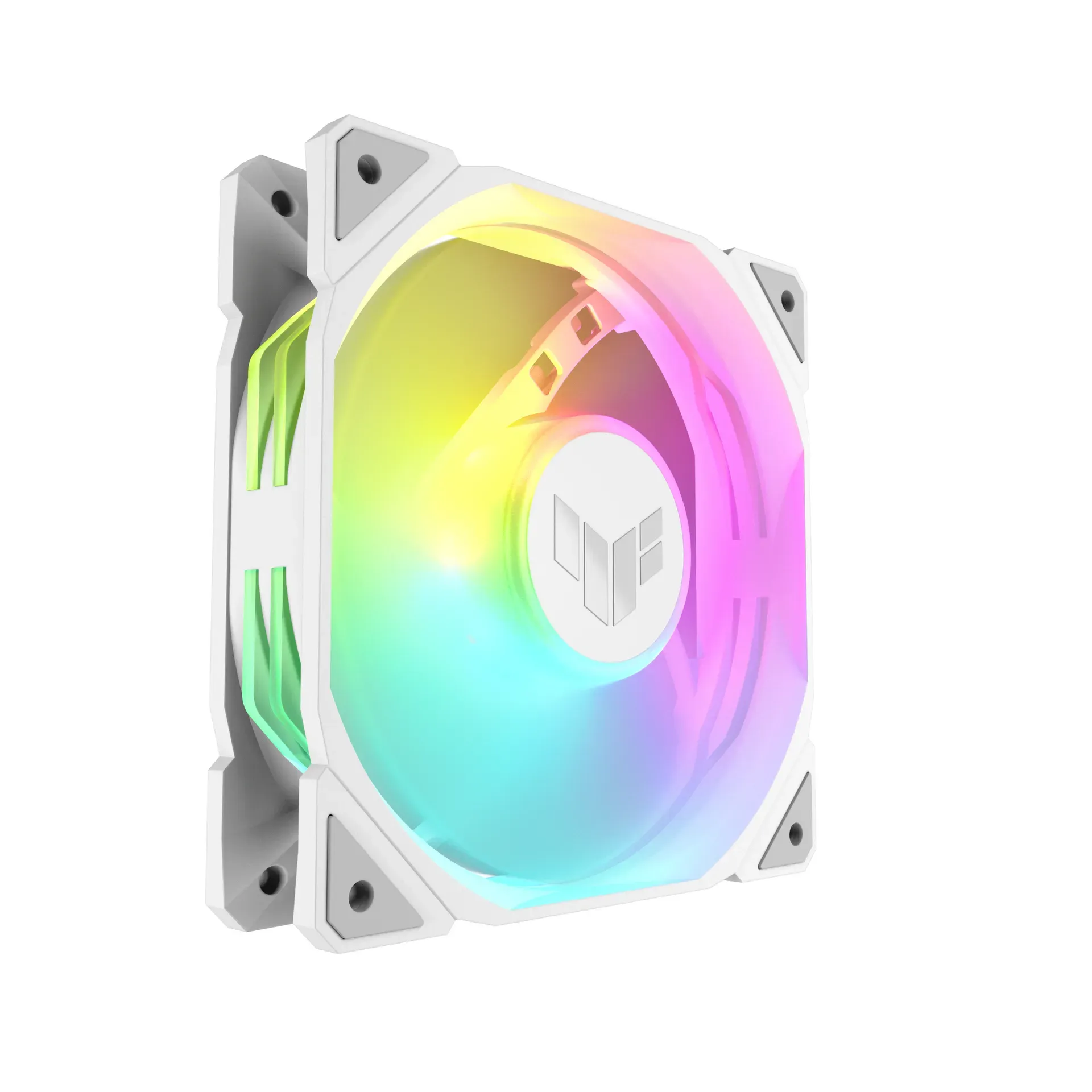 ASUS TUF GAMING TR120 ARGB REVERSE 1-pack White Computergehäuse Luftkühlung 12 cm Weiß – Bild 2
