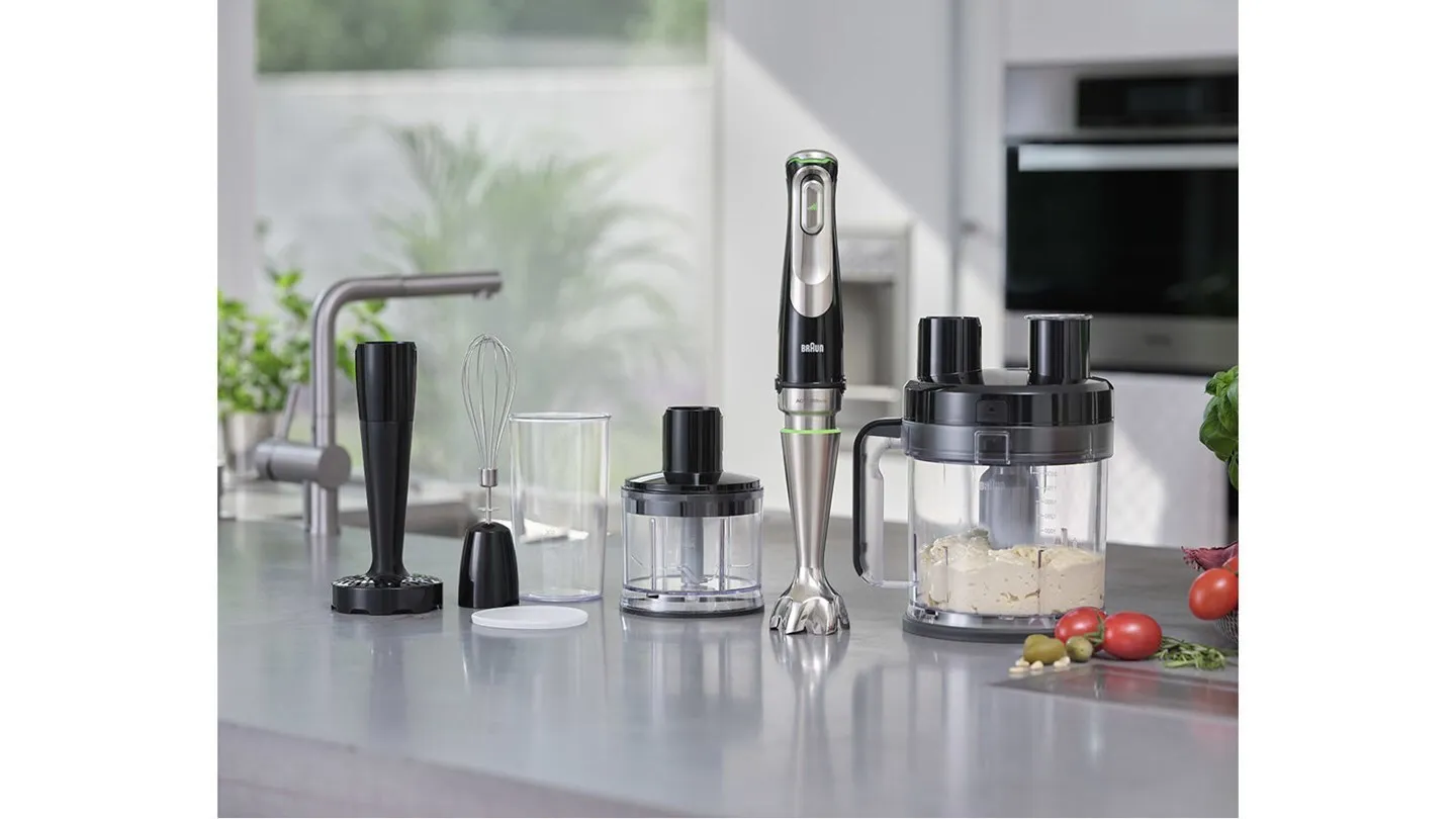 Braun MultiQuick 9 MQ 9187XLI 0,6 l Pürierstab 1200 W Schwarz, Edelstahl – Bild 6