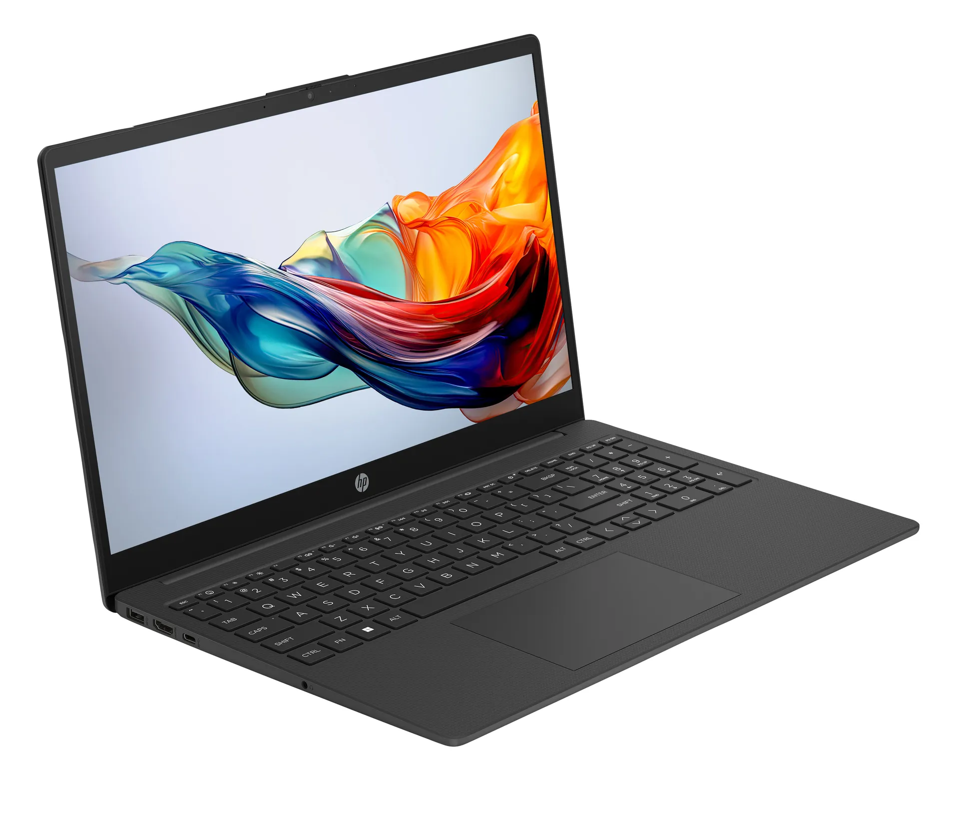 HP 15-fc1272ng AMD Ryzen™ 7 7735HS Laptop 39,6 cm (15.6") Full HD 16 GB DDR5-SDRAM 512 GB SSD Wi-Fi 6 (802.11ax) FreeDOS Schwarz – Bild 2