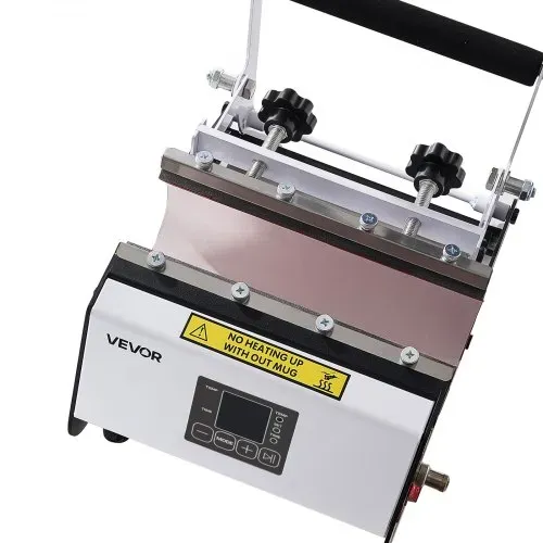 VEVOR Tassenpresse Becherdruckmaschine Mug Sublimationspresse 887 ml Weiß, inkl. Klebeband & Handschuhen Einfache Temperatur- & Zeiteinstellung für Sublimationsdruck auf Bechern & Tassen – Bild 10