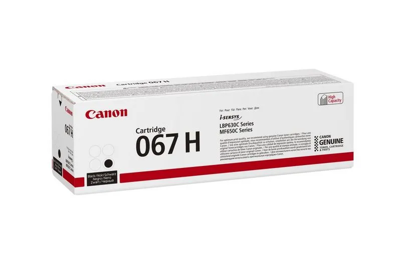 Canon 067H Tonerkartusche 1 Stück(e) Original Schwarz – Bild 2