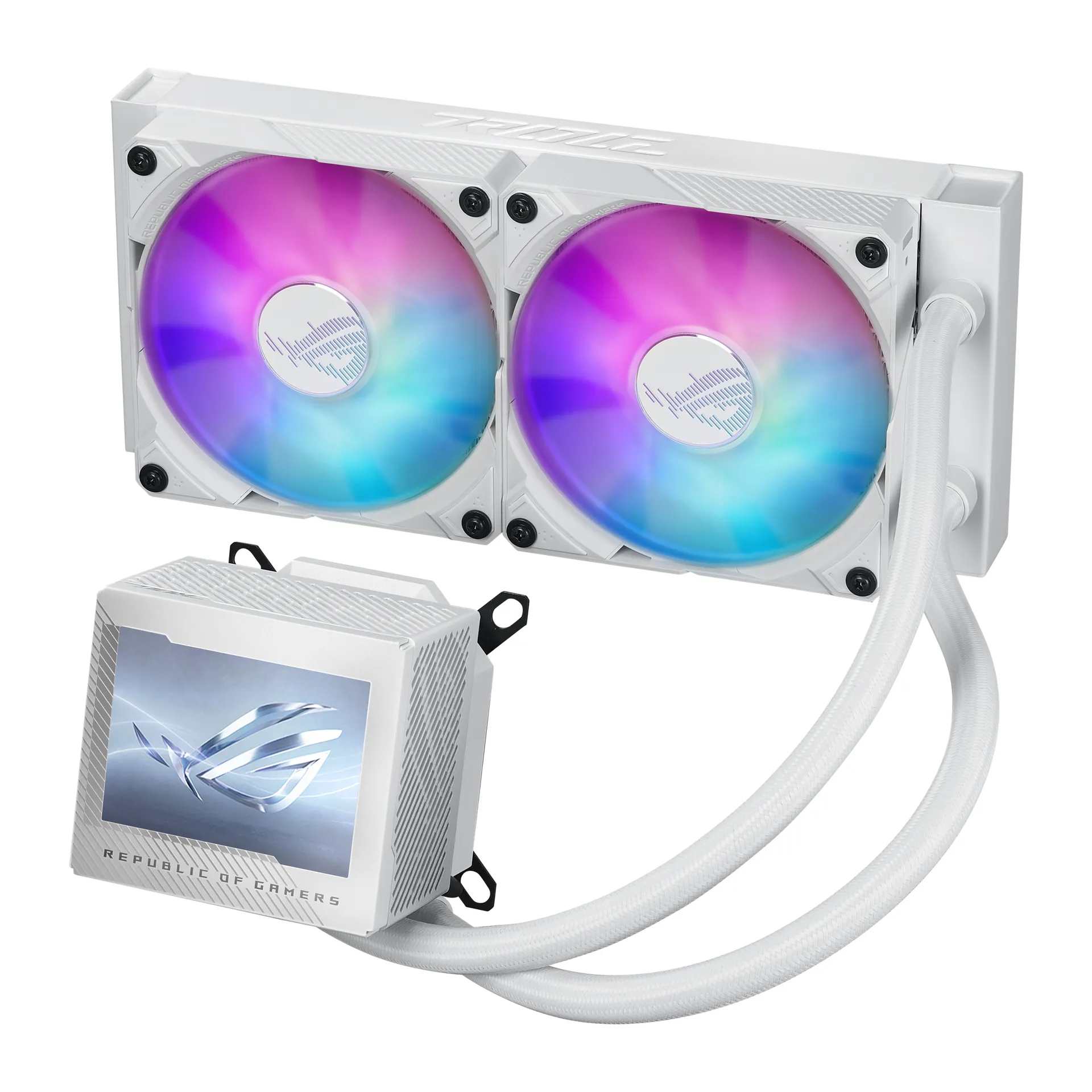 ASUS ROG RYUJIN III 240 ARGB White Edition Prozessor All-in-One-Flüssigkeitskühler 12 cm Weiß 1 Stück(e) – Bild 3