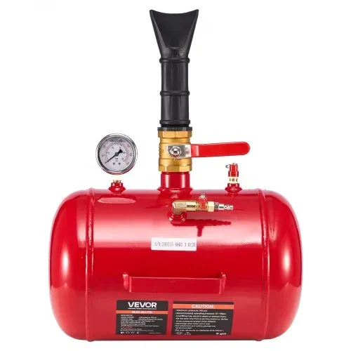 VEVOR Luftreifen Perlensitzer Luftreifenperlen Sitzer 18,9 L Reifenwulst Blaster Werkzeug, 0,6–0,8 MPa Betriebsdruck, Luftauslöser-Sitzpumpe für Pickup Truck ATV Jeep Rasentraktor Wohnmobil Rot – Bild 10