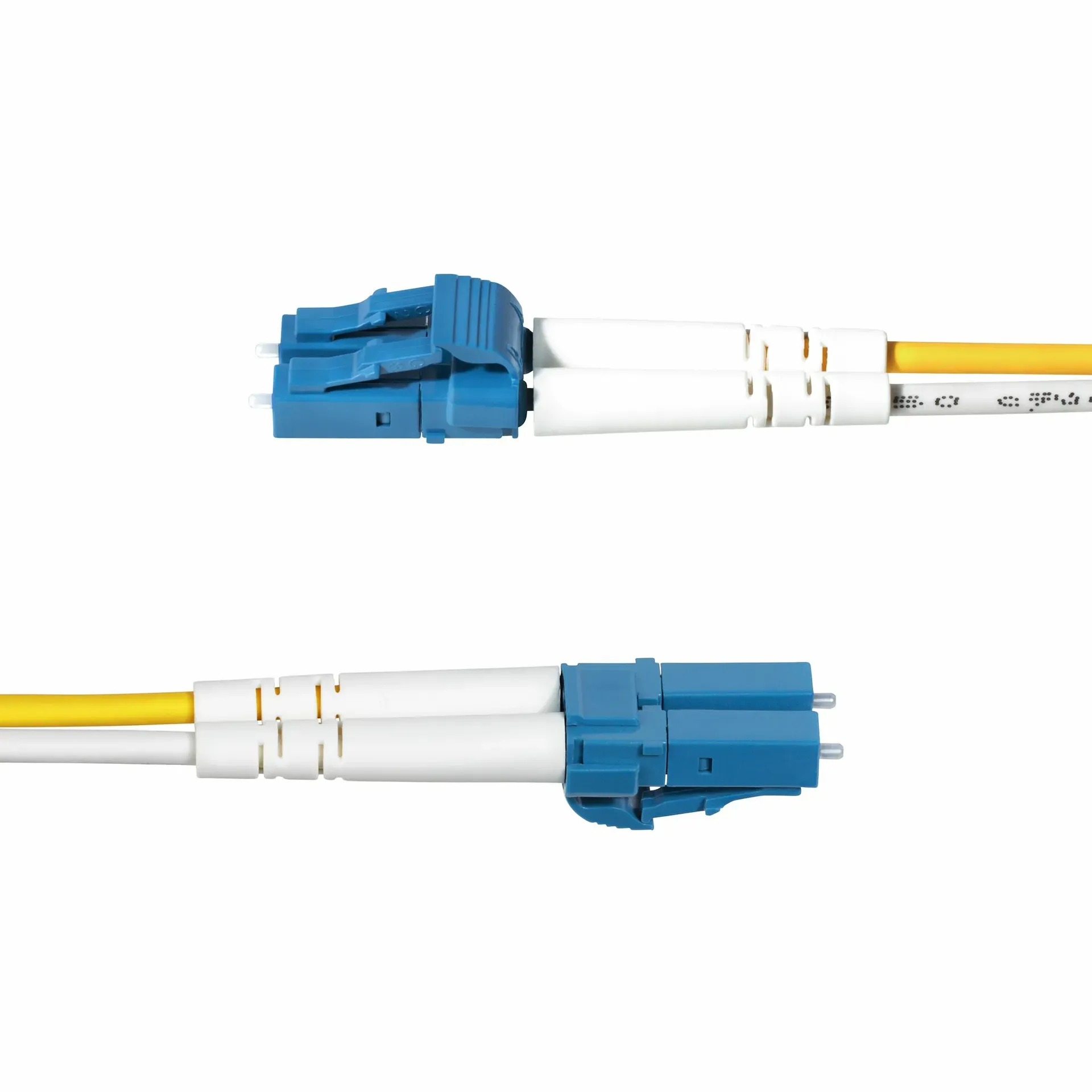 StarTech.com 1 Meter LWL Patchkabel LC LC (UPC) Singlemode OS2 Duplex, 9/125µm, 100Gbit, Biegeunempfindlich, Geringe Einfügedämpfung, LSZH Glasfaserkabel – Bild 3