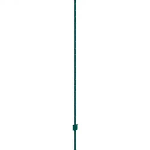 VEVOR 6 Fuß Zaunpfosten, 6er-Pack T-Pfosten Hochleistungs-Zaunpfosten aus Metall, stabile Zaunpfähle aus Stahl für Gartenhof, Rasen, Bauernhöfe und Maschendrahtzäune im Freien, grün – Bild 10