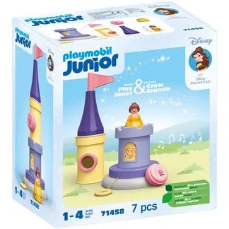 71458 Junior & Disney: Belles Spielturm mit Melodie, Konstruktionsspielzeug 71458 Junior & Disney: Belles Spielturm mit Melodie, Konstruktionsspielzeug