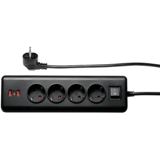 Steckdosenblock McPower, 4x Schutzkontakt, 1x USB-C PD20W, 2x USB-A, 2m Kabel Steckdosenblock McPower, 4x Schutzkontakt, 1x USB-C PD20W, 2x USB-A, 2m Kabel