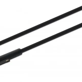 Manhattan Surface Connect auf USB-C Ladekabel, Surface Connect-Stecker auf USB-C-Stecker, 15 V/3 A, 1,8 m, schwarz Manhattan Surface Connect auf USB-C Ladekabel, Surface Connect-Stecker auf USB-C-Stecker, 15 V/3 A, 1,8 m, schwarz