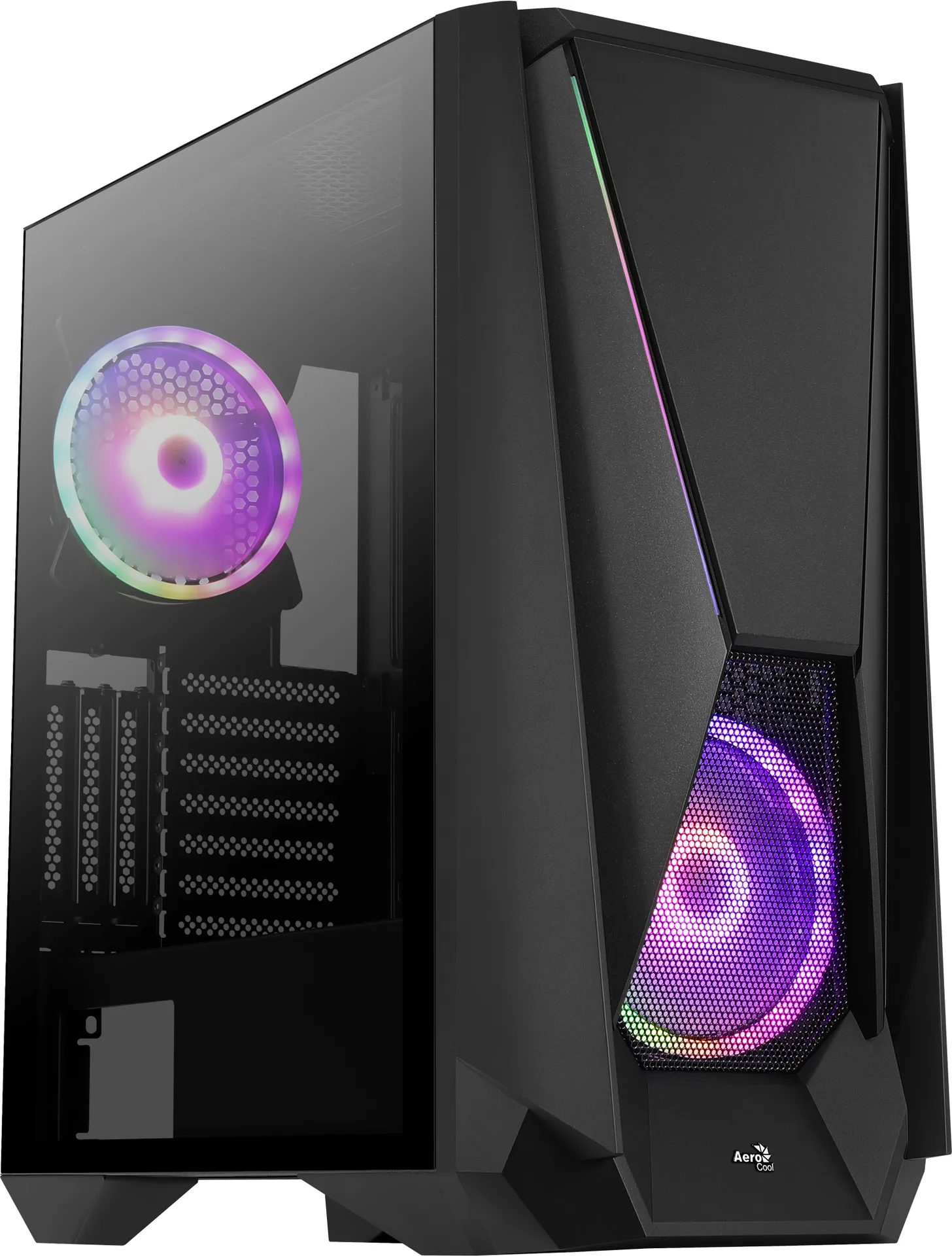 Aerocool Visor Midi Tower Schwarz – Bild 2