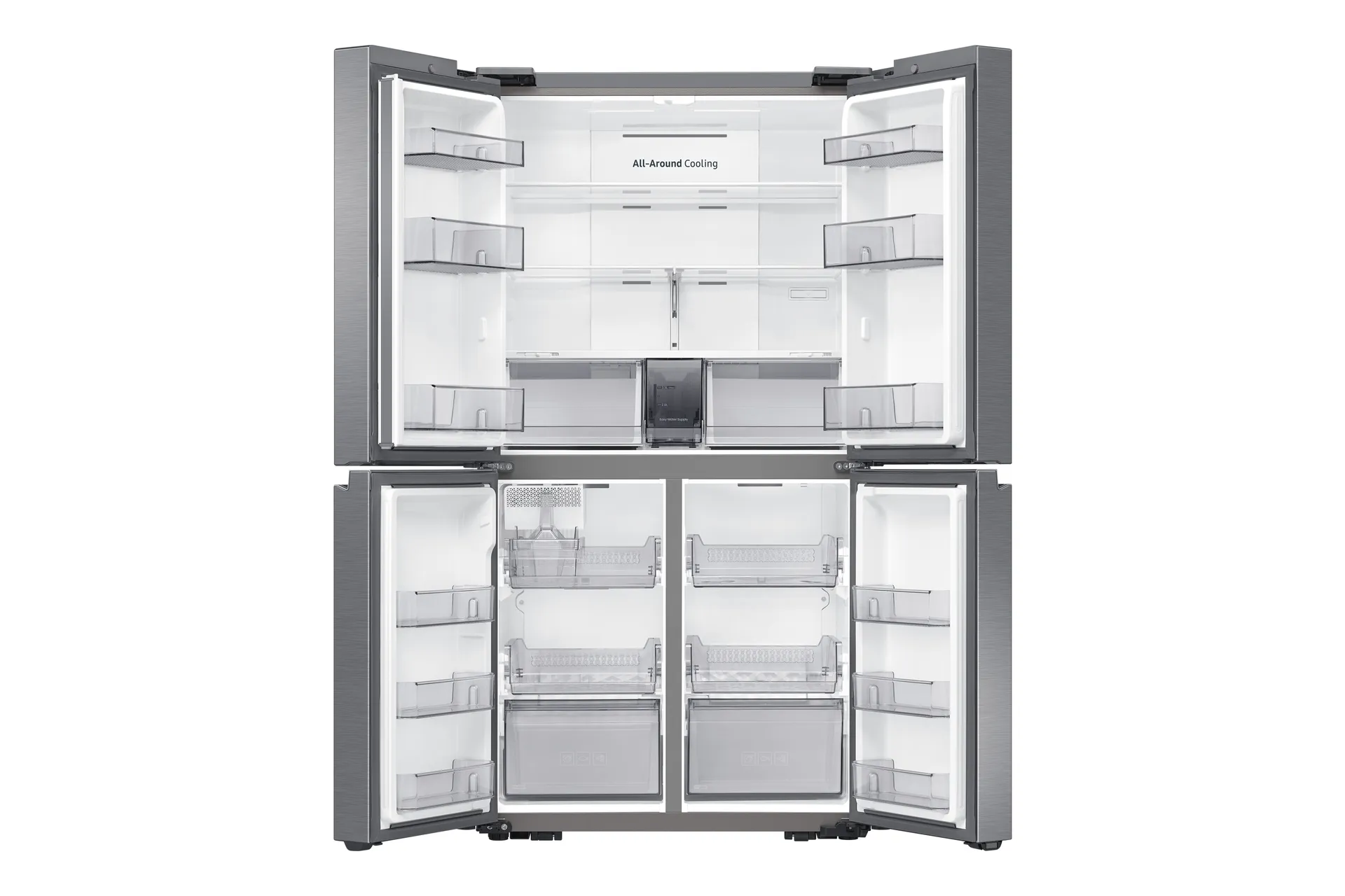 Samsung 4-Türen French Door Kühlschrank mit AI Energy Mode und Wassertank, 649 ℓ – Bild 4