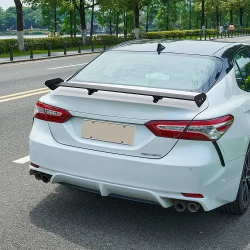 VEVOR GT Wing Autospoiler, 110 cm Universalspoiler mit Einzeldeck, verstellbares leichtes Aluminium, Auto-Heckspoilerflügel, Rennspoiler BGW/JDM Drift Schwarz – Bild 7