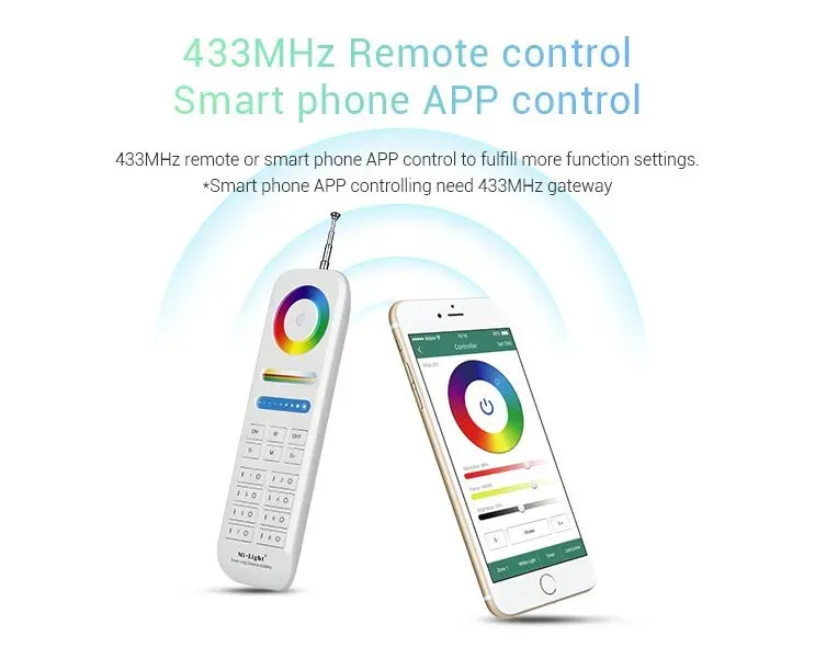 MiBoxer UW03 RGB+CCT LED Unterwasserleuchte 9W LoRa 433MHz IP68 – Bild 4