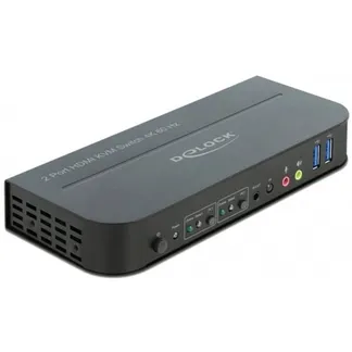 HDMI KVM Switch 4K 60 Hz mit USB 3.0 und Audio, KVM-Switch HDMI KVM Switch 4K 60 Hz mit USB 3.0 und Audio, KVM-Switch