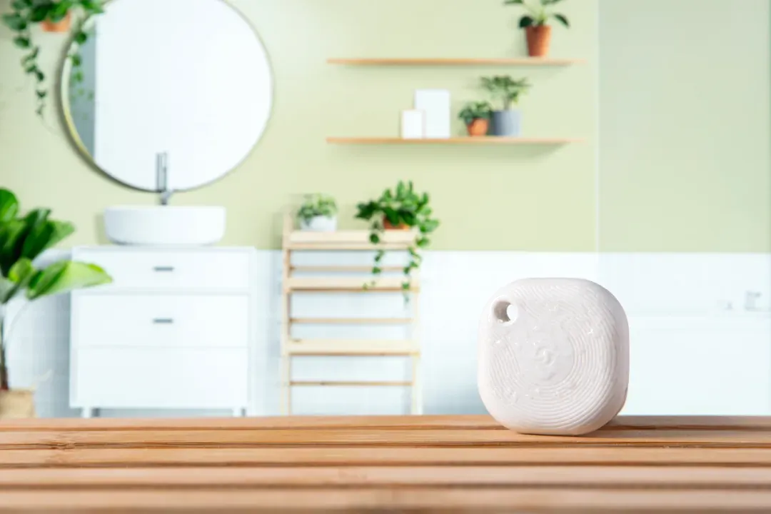 Shelly · Plug & Play · "Blu Button Tough Ivory" · Schalter & Dimmer · Bluetooth · Batterie · Hellbeige – Bild 5
