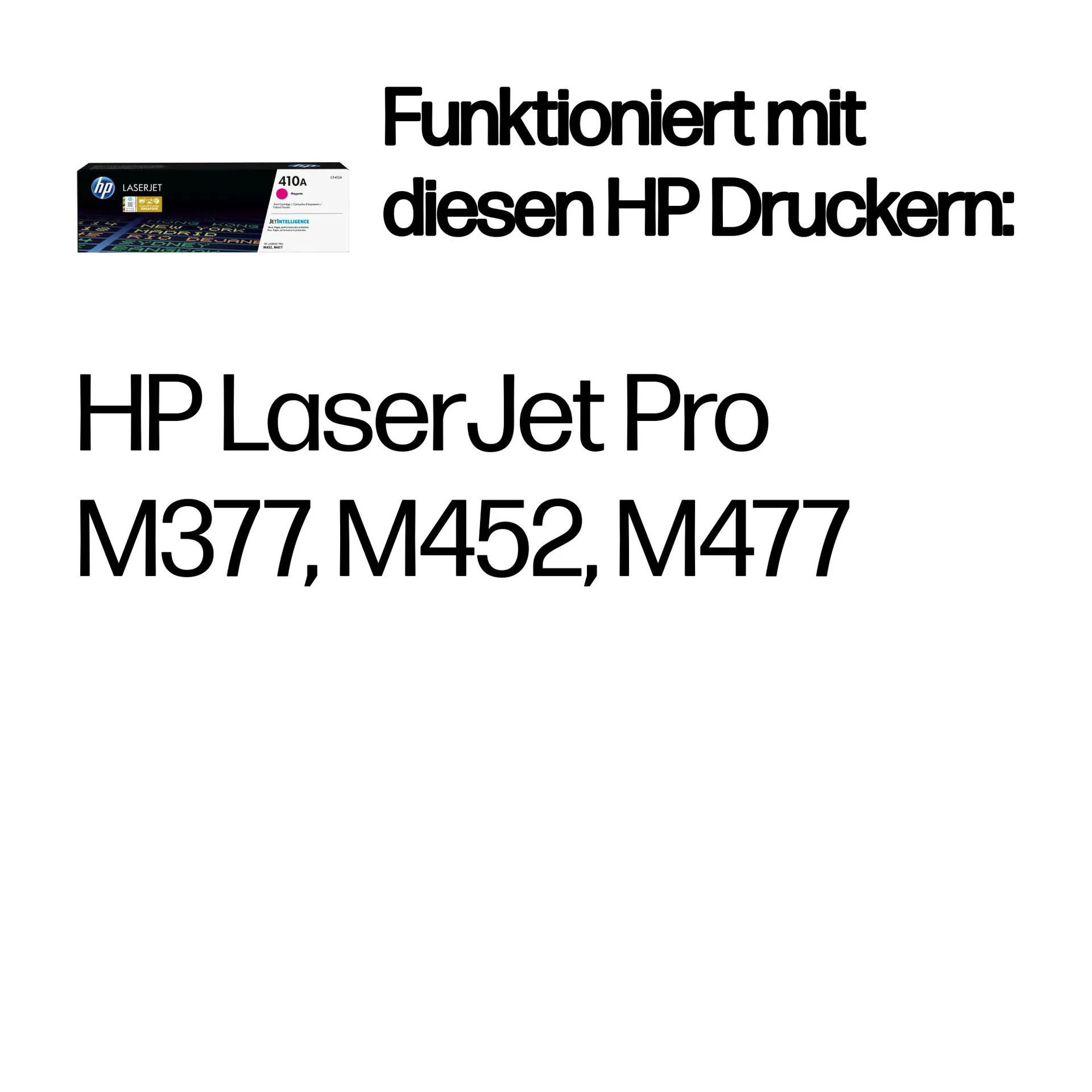HP Original 410A Magenta LaserJet Tonerkartusche – Bild 2