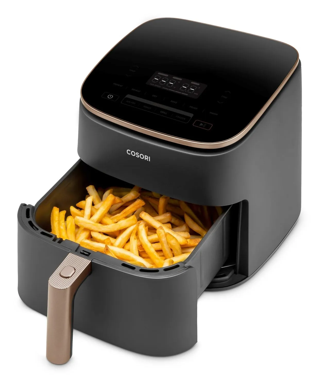 Cosori Turbo Blaze Chef Edition Einzelbild 6 l Eigenständig 1725 W Heißluftfritteuse Schwarz, Rosa-Goldfarben – Bild 7