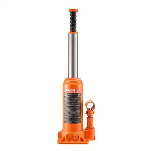 VEVOR hydraulischer Flaschenheber mit 6 t Kapazität, 195–375 mm Hubbereich, Flaschenwagenheber mit Schweißsystem für Auto Pickup SUV Autoreparatur, Stempelwagenheber Orange Wagenheber Hochleistung – Bild 8