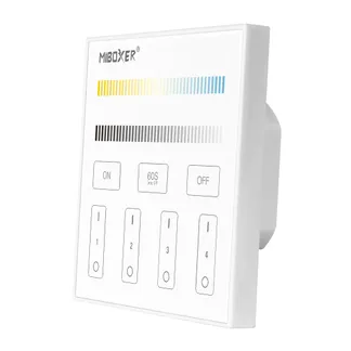 MiBoxer X2 LED DMX 2 in 1 Smart Panel Fernbedienung MiBoxer X2 LED DMX 2 in 1 Smart Panel Fernbedienung