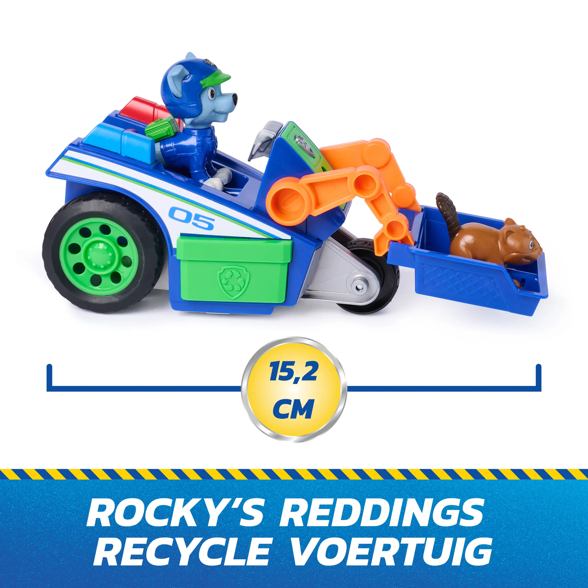 PAW Patrol - Search & Rescue: Rockys Rettungs-Fahrzeug mit 2 Figuren – Bild 2