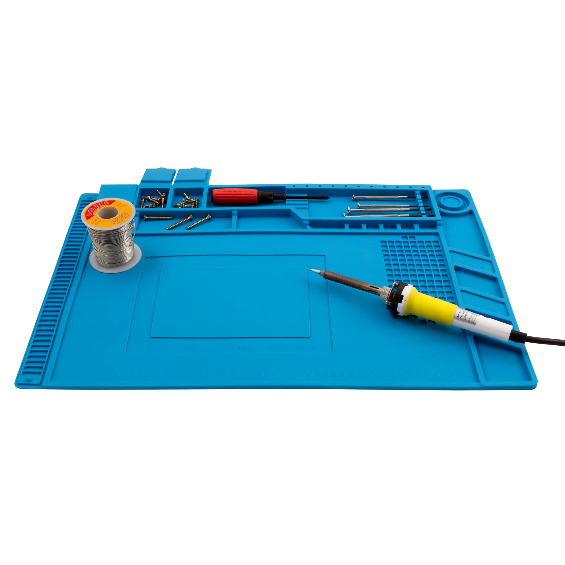 Silikon-Lötmatte McPower “LM-16“ 45x30cm, Hitzebeständig, Antistatisch Silikon-Lötmatte McPower “LM-16“ 45x30cm, Hitzebeständig, Antistatisch