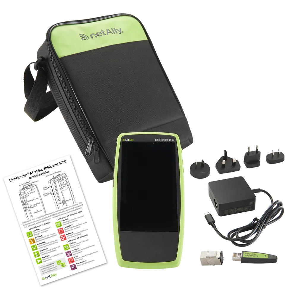 LRAT-1500, LINKRUNNER AT 1500 NETWORK AUTO-TESTER LRAT-1500, LINKRUNNER AT 1500 NETWORK AUTO-TESTER