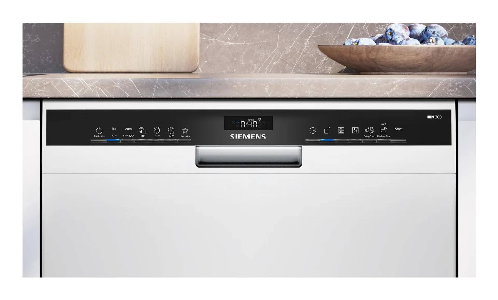 Siemens SN43HW03TE Spülmaschine Unterbau 13 Maßgedecke – Bild 2