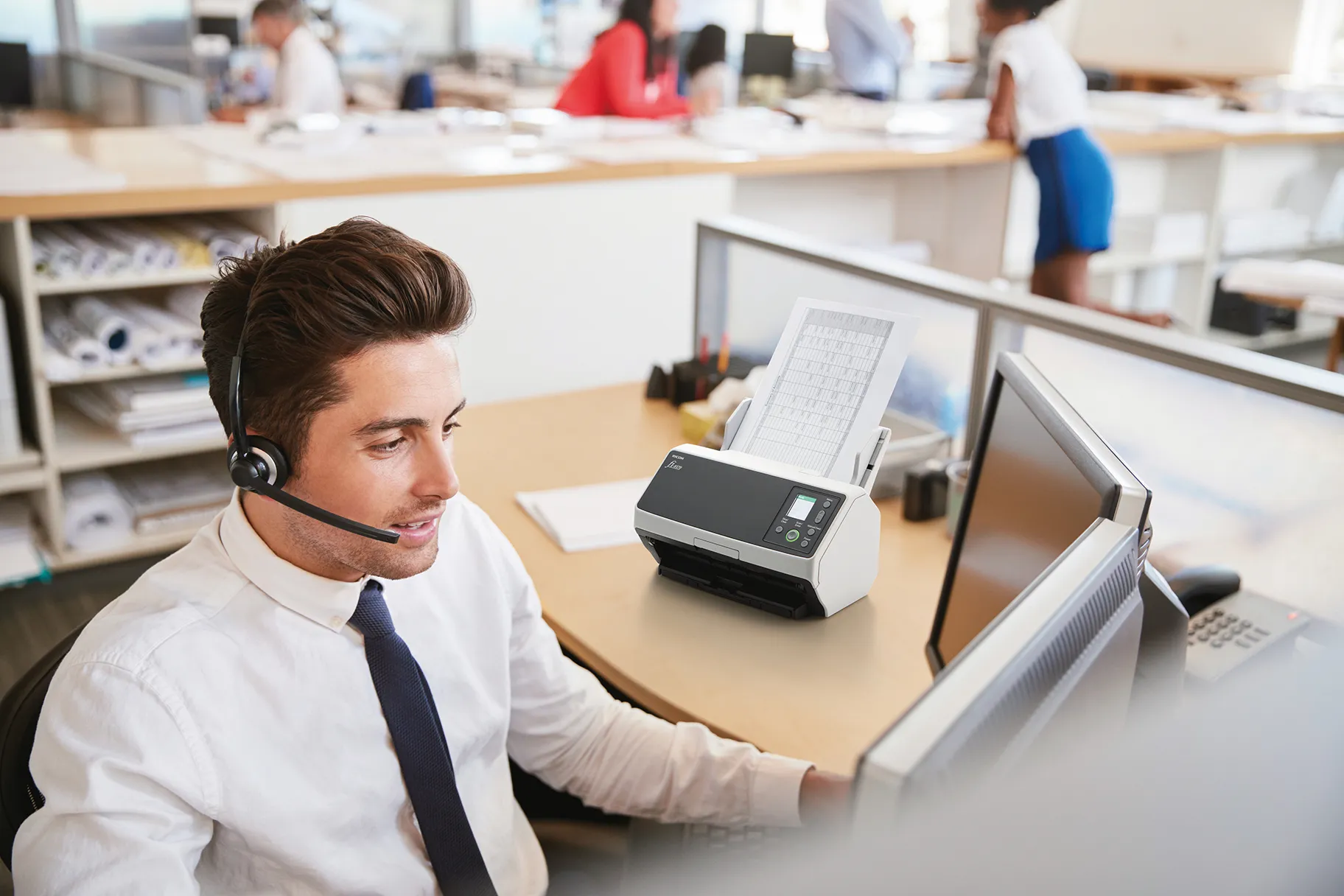 Ricoh fi-8170 ADF + Scanner mit manueller Zuführung 600 x 600 DPI A4 Schwarz, Grau – Bild 7