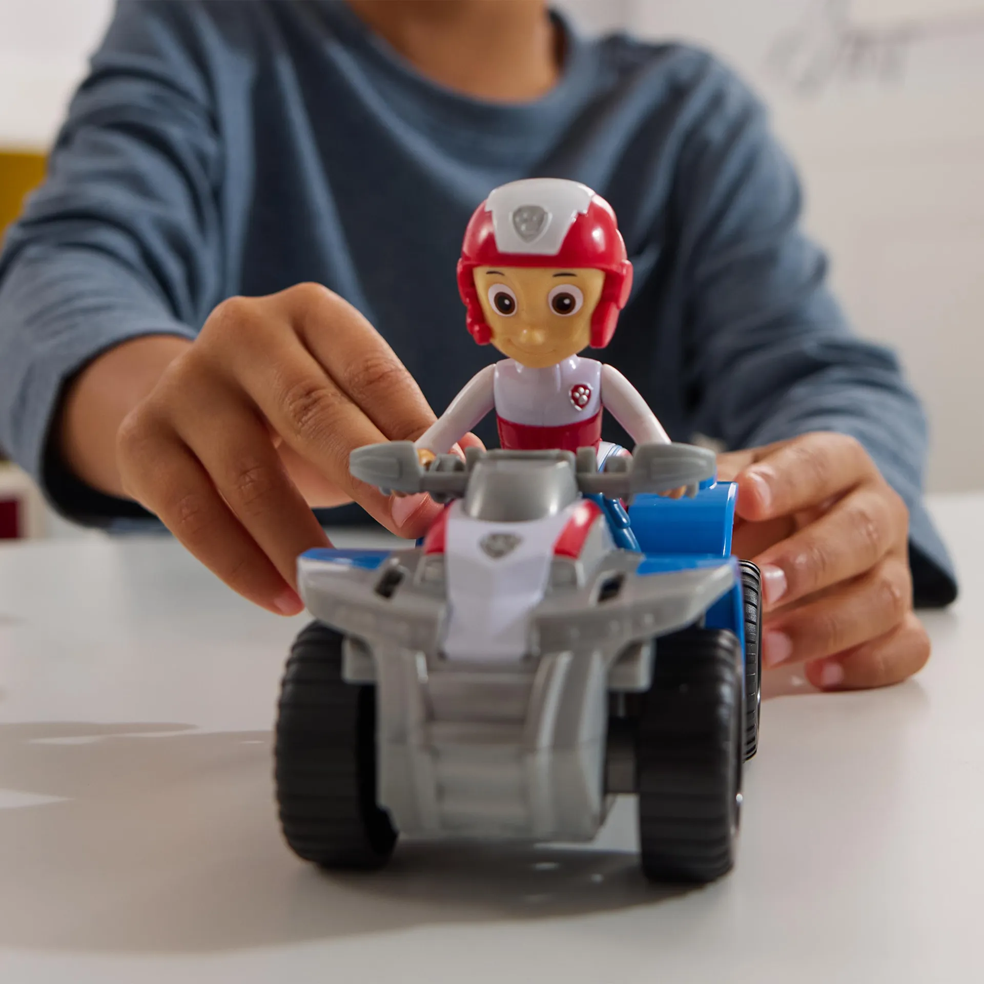 PAW Patrol - Ryder-Figur mit Quad-Rettungsfahrzeug, stabiles Basis-Fahrzeug (2025), authentisches Spielzeug zur Serie für Kinder ab 3 Jahren – Bild 2