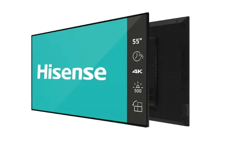 Hisense 55 Zoll 4K UHD VA Digital Signage Display – 24/7 Operation Hisense 55 Zoll 4K UHD VA Digital Signage Display – 24/7 Operation