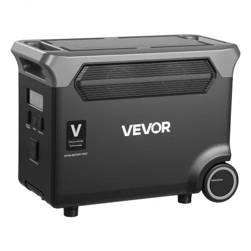 VEVOR Zusatzakku für tragbare Powerstation, 3840 Wh LiFePO4 Zusatz-Erweiterungsakku mit 3 Ausgangsanschlüssen für den Heimgebrauch, Camping, Roadtrips, Wohnmobile, Notfälle – Bild 8