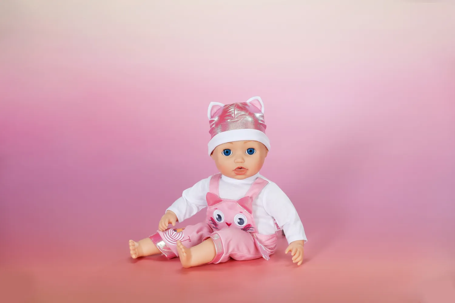 BABY born Onesie with Hat 43cm Puppen-Kleiderset – Bild 5