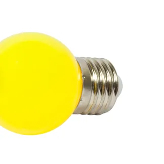 Synergy 21 LED Retrofit E27 Tropfenlampe G45 gelb 1 Watt für Lichterkette Synergy 21 LED Retrofit E27 Tropfenlampe G45 gelb 1 Watt für Lichterkette