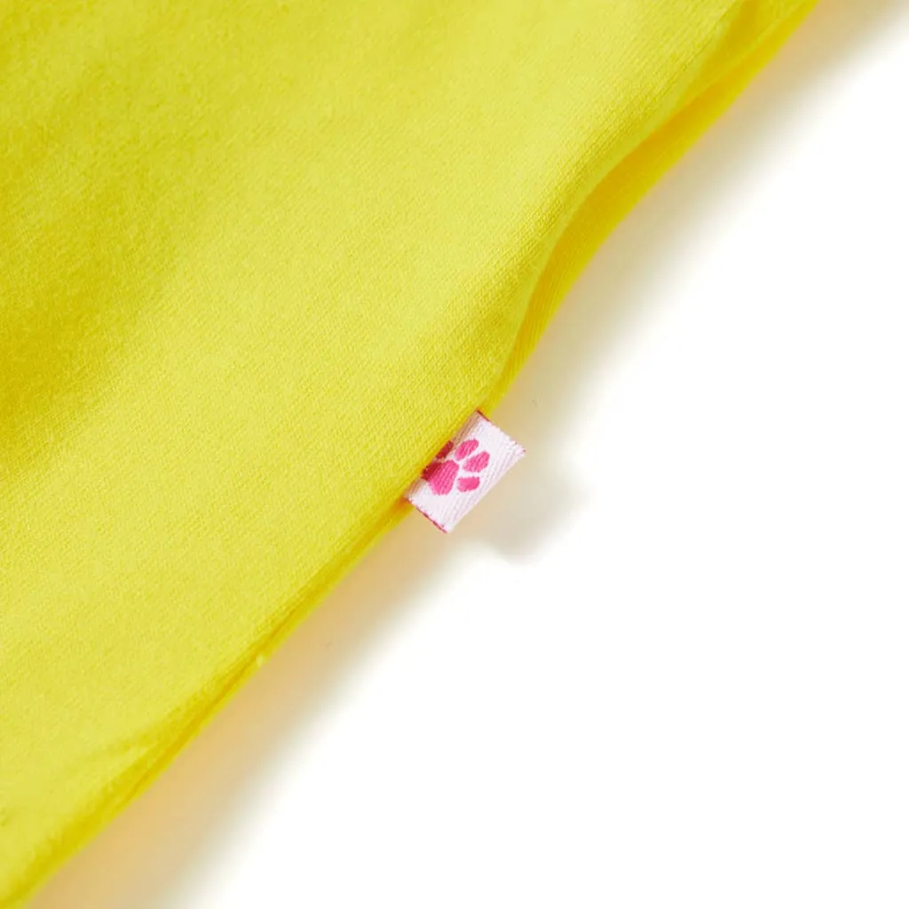vidaXL Kinder-T-Shirt Gelb 92 – Bild 5