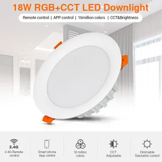 MiBoxer FUT065 LED Panel Rund 18W RGB-WW (RGB-CCT) mit Funk und WLAN MiBoxer FUT065 LED Panel Rund 18W RGB-WW (RGB-CCT) mit Funk und WLAN