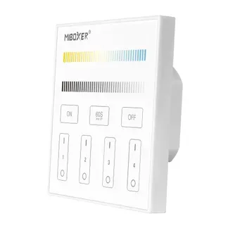 MiBoxer X2 LED DMX 2 in 1 Smart Panel Fernbedienung MiBoxer X2 LED DMX 2 in 1 Smart Panel Fernbedienung