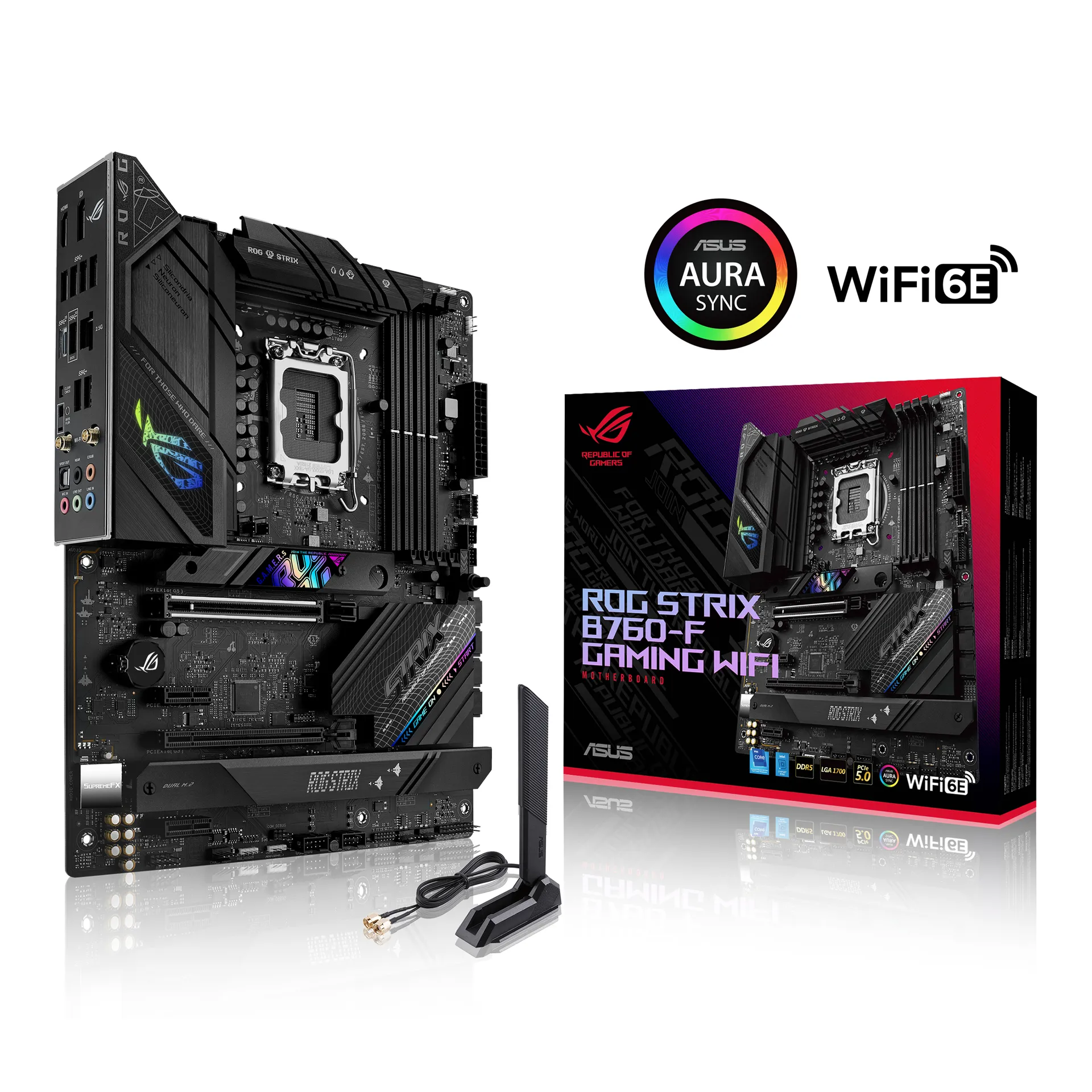 ASUS ROG STRIX B760-F GAMING WIFI Intel B760 LGA 1700 ATX – Bild 5