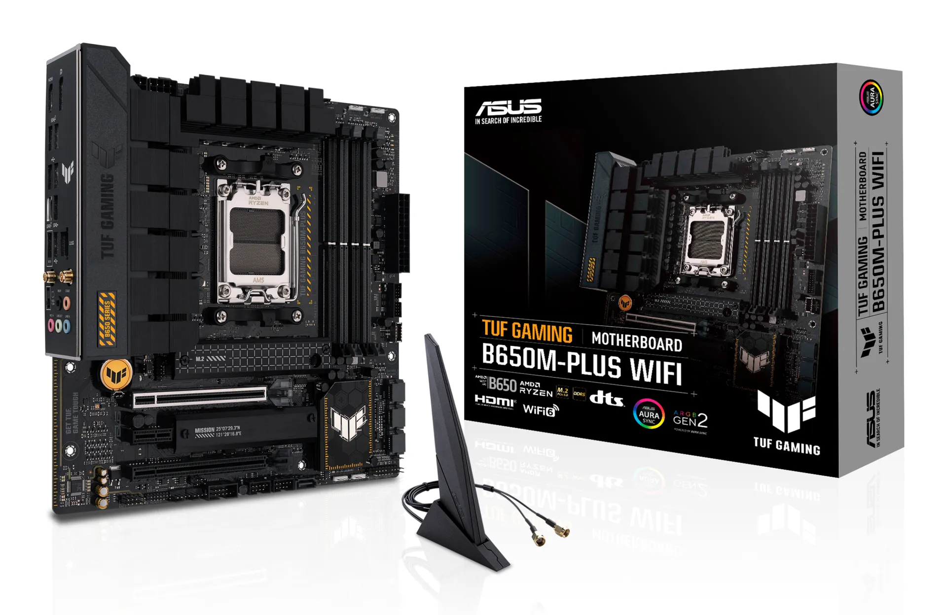 ASUS TUF GAMING B650M-PLUS WIFI AMD B650 Sockel AM5 micro ATX ASUS TUF GAMING B650M-PLUS WIFI AMD B650 Sockel AM5 micro ATX