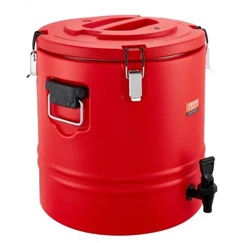 VEVOR isolierter Getränkespender 30 L Thermo-Getränkespender für Heiß- und Kaltgetränke mit Zapfhahn, lebensmittelechter Kühlkrug mit Innenseite aus 304er-Edelstahl, für Tee Kaffee Restaurant – Bild 8