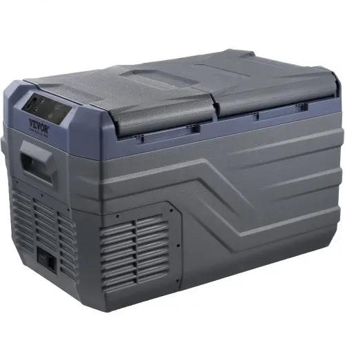 VEVOR Autokühlschrank, 25 L Dual Zone tragbarer Gefrierschrank, 12 Volt Autokühlschrank, -4℉-68℉ einstellbarer Bereich, 12/24 V DC und 100-240 V AC Kompressorkühler für Outdoor, Camping, Wohnmobil – Bild 10
