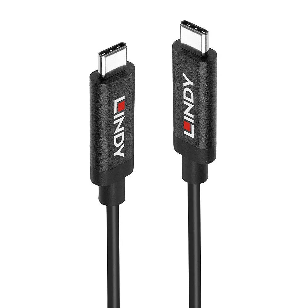 Lindy 43308 USB Kabel USB 3.2 Gen 2 (3.1 Gen 2) 5 m USB C Schwarz Lindy 43308 USB Kabel USB 3.2 Gen 2 (3.1 Gen 2) 5 m USB C Schwarz