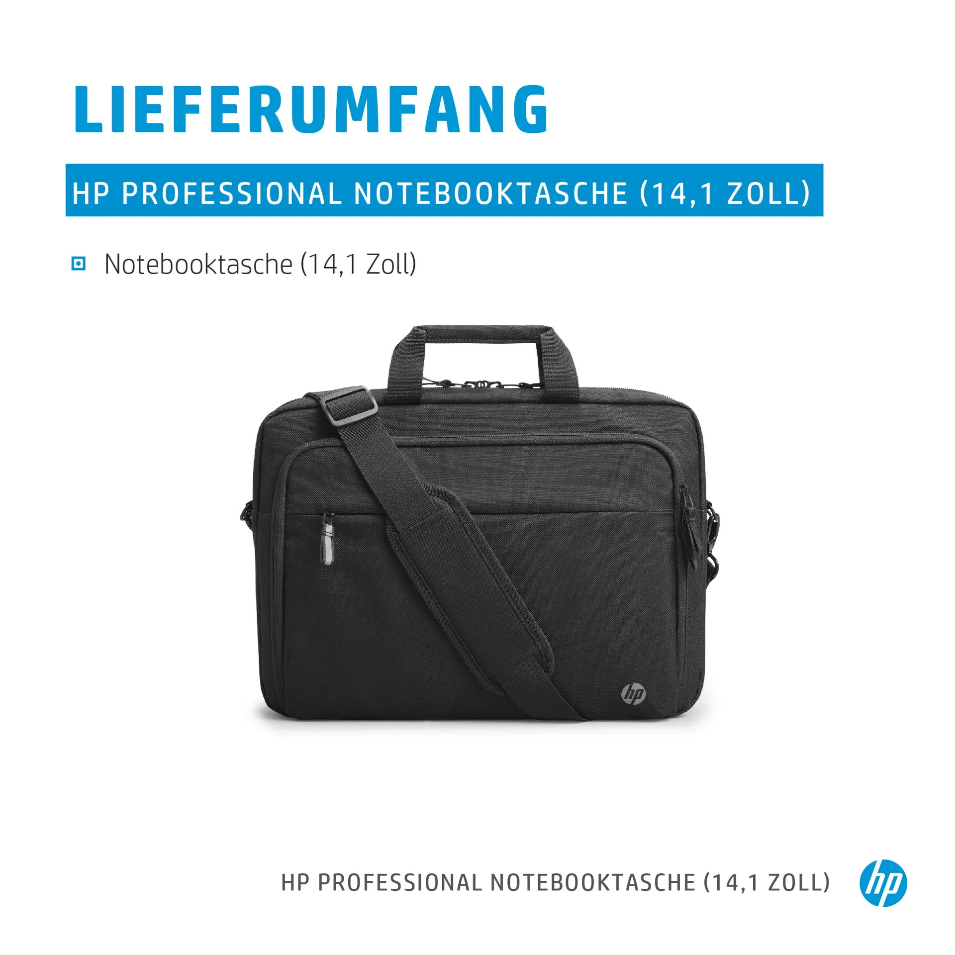 HP Professional 14,1 Zoll Laptop-Tasche – Bild 2