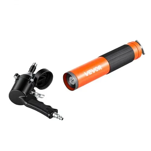 VEVOR Fettpresse, 413 bar, Pistolengriff-Schmierpressen-Set mit 0,4 L Fassungsvermögen, inkl. 45,7 cm Flexschlauch, 1 Verlängerungsrohr und 2 Flachdüsen für Kfz und Schifffahrt – Bild 10