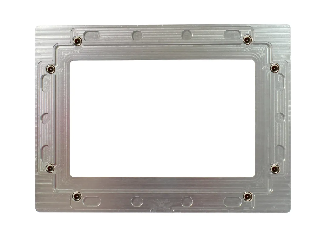 ALLNET Touch Display Tablet 10 Zoll zbh. Blende für Einbaurahmen, silber breit ALLNET Touch Display Tablet 10 Zoll zbh. Blende für Einbaurahmen, silber breit