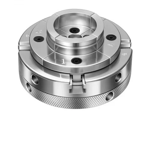 VEVOR 4 Zoll Drechselfutter 4 Backen Zentrierfutter mit 1 Zoll x 8 TPI Gewinde & Adapter, Vernickelte Oberfläche Spannbacken Hochfester Stahl, Spreizen und Klemmen für die Holzbearbeitung – Bild 9