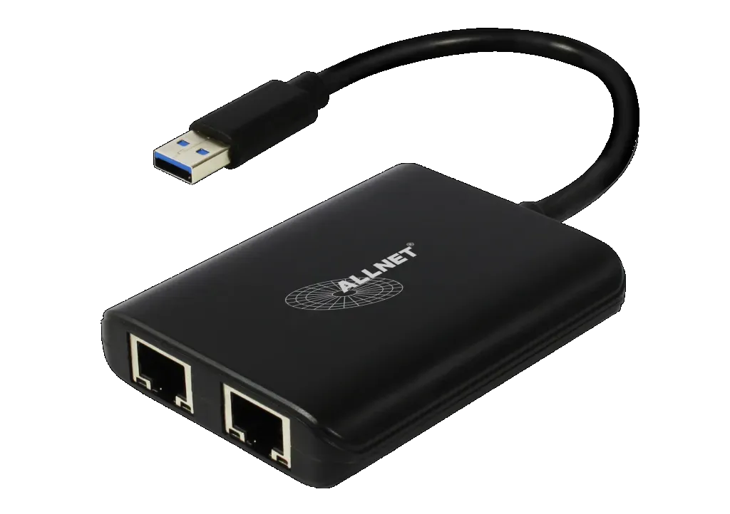 ALLNET USB 3.0 Typ-A Netzwerk Adapter 2x + 1x USB 3.0 Hub ALL-NC-2G-102-USB-A „ALLTRAVEL* ALLNET USB 3.0 Typ-A Netzwerk Adapter 2x + 1x USB 3.0 Hub ALL-NC-2G-102-USB-A „ALLTRAVEL*