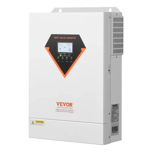 VEVOR Hybrid-Solarwechselrichter, 6000 W, All-in-One-Sinus-Wechselrichter mit Ladegerät, 48 V DC auf einphasig 220/230 V AC, mit integriertem 120-A-MPPT-Solarladeregler, für netzunabhängige Blei-Säure-Lithium-Batteriesysteme – Bild 10