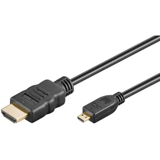 High Speed Micro HDMI > HDMI Kabel mit Ethernet High Speed Micro HDMI > HDMI Kabel mit Ethernet