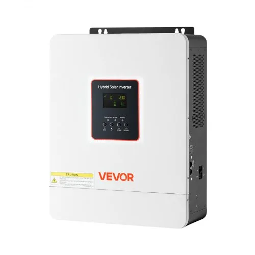 VEVOR Hybrid-Wechselrichter 4000 W, 24V DC auf 230V AC, mit integriertem 120A MPPT-Solarladeregler, WLAN-Modul, einphasig, für netzunabhängige Blei-Säure-/Lithium-Batterien VEVOR Hybrid-Wechselrichter 4000 W, 24V DC auf 230V AC, mit integriertem 120A MPPT-Solarladeregler, WLAN-Modul, einphasig, für netzunabhängige Blei-Säure-/Lithium-Batterien