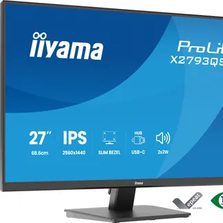 iiyama ProLite X2793QSU-B1 Computerbildschirm 68,6 cm (27″) 2560 x 1440 Pixel Quad HD LED Schwarz iiyama ProLite X2793QSU-B1 Computerbildschirm 68,6 cm (27″) 2560 x 1440 Pixel Quad HD LED Schwarz
