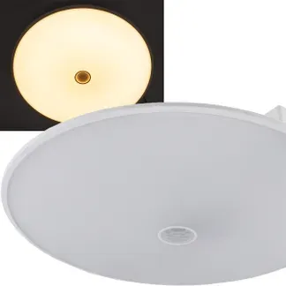 LED Deckenleuchte “GRACIOSA” 26cm 15W, 1157lm, 3000K, PIR-Bewegungsmelder LED Deckenleuchte “GRACIOSA” 26cm 15W, 1157lm, 3000K, PIR-Bewegungsmelder